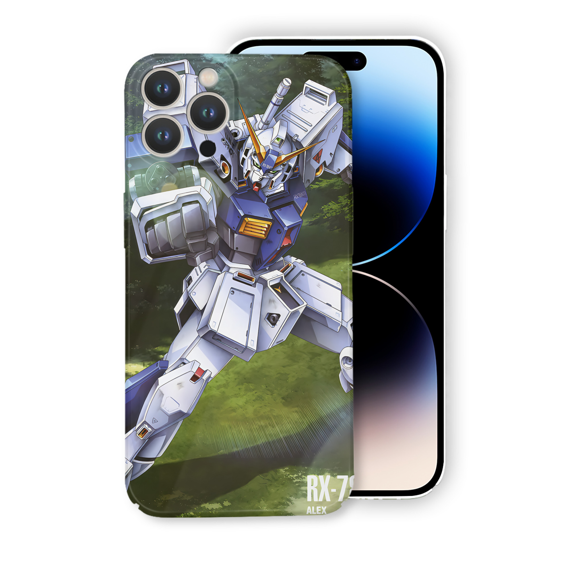 （画像用） 機動戦士ガンダム Mobile Suit Gundam 【iPhone 14シリーズ対応】ハードケース